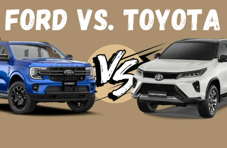 Ford vs. Toyota: A Comprehensive Comparison of Two Automotive Giants